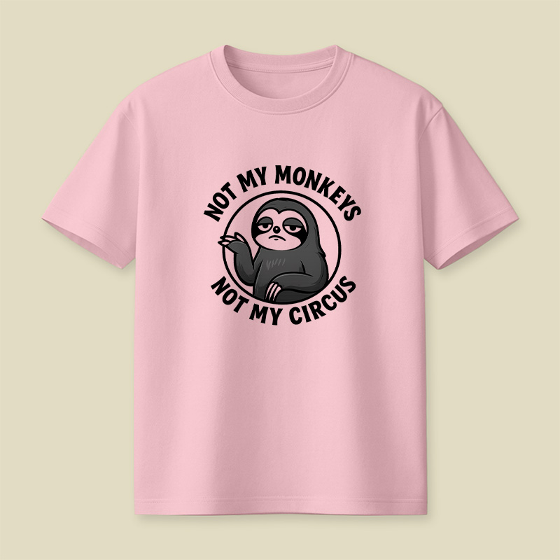Not My Monkeys Playful T-Shirt