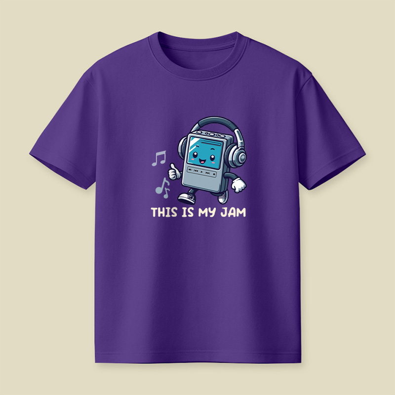This Is My Jam Mp3 Playful T-Shirt