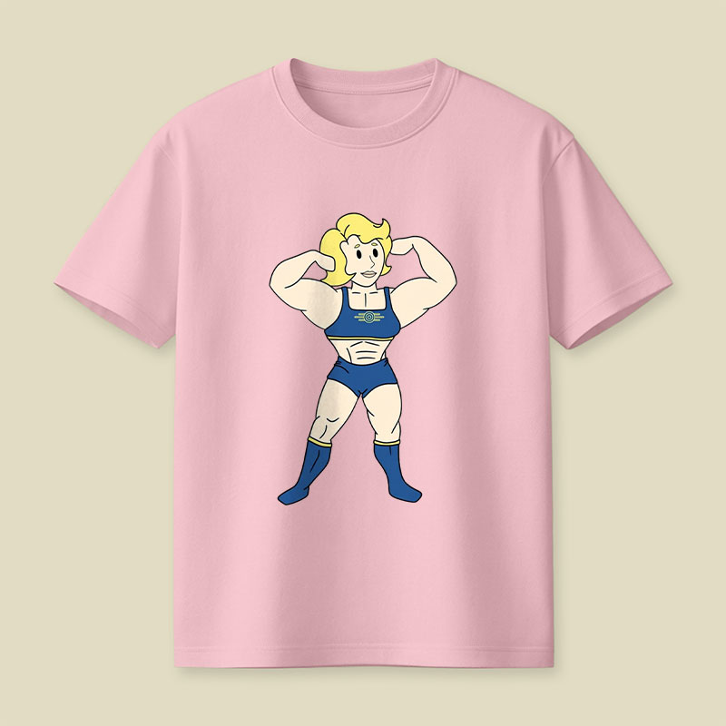 VG Muscle Woman Playful T-Shirt