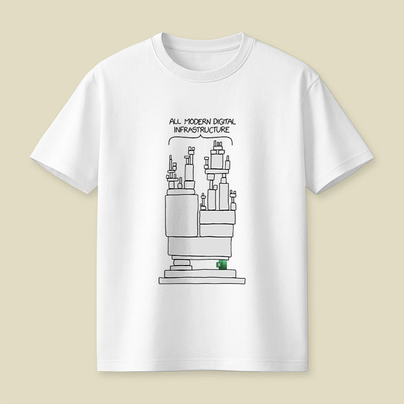 Powered By Excel Playful T-Shirt