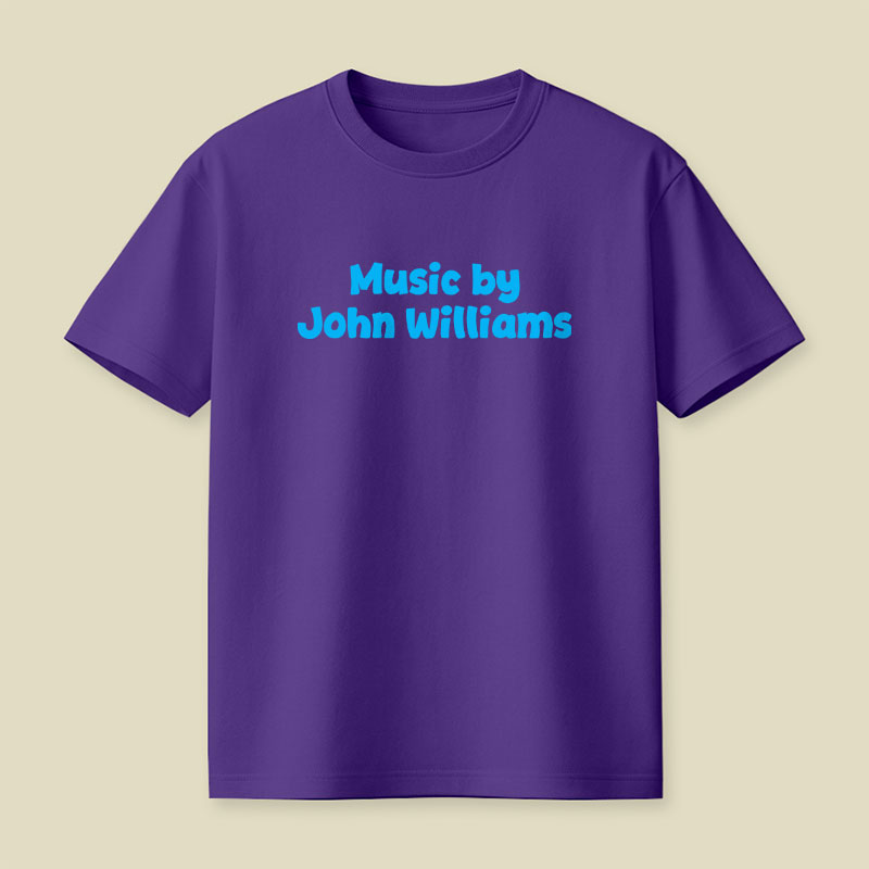 Music by John Williams Playful T-Shirt