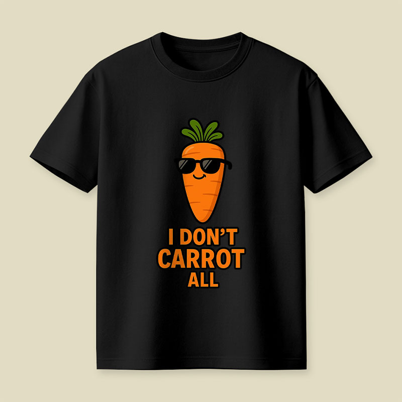 I Don’t Carrot All Playful T-Shirt