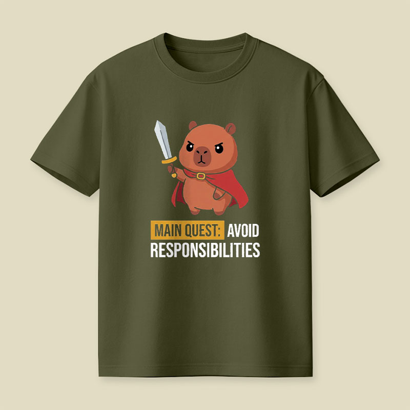 Avoid Responsibilities Playful T-Shirt