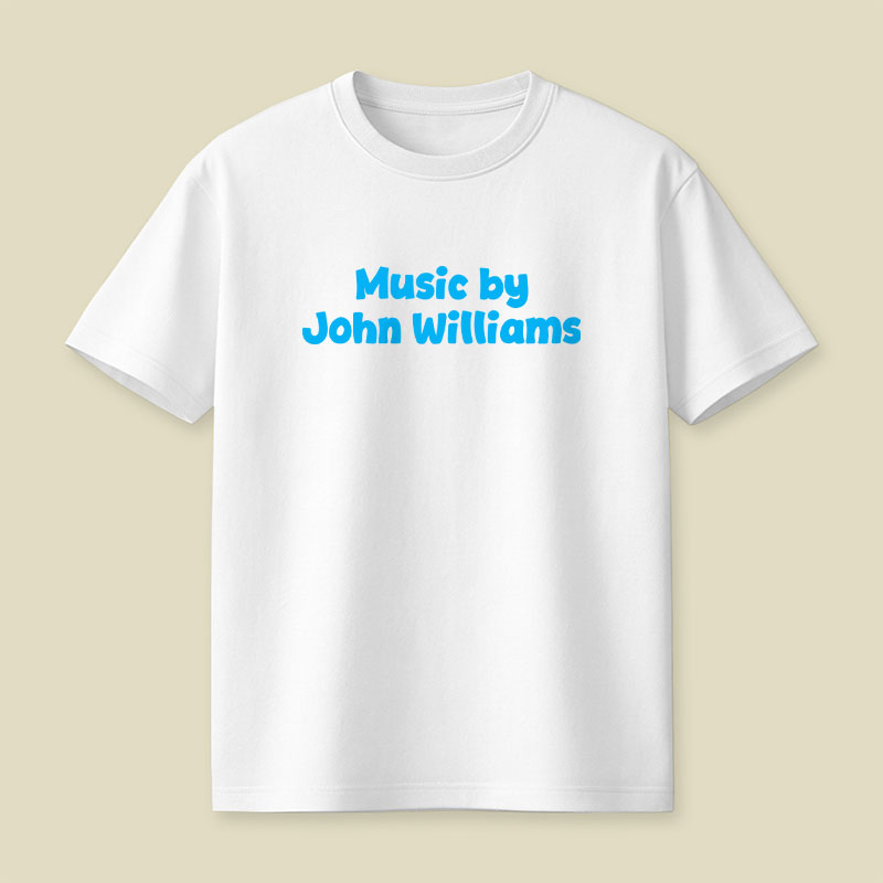 Music by John Williams Playful T-Shirt