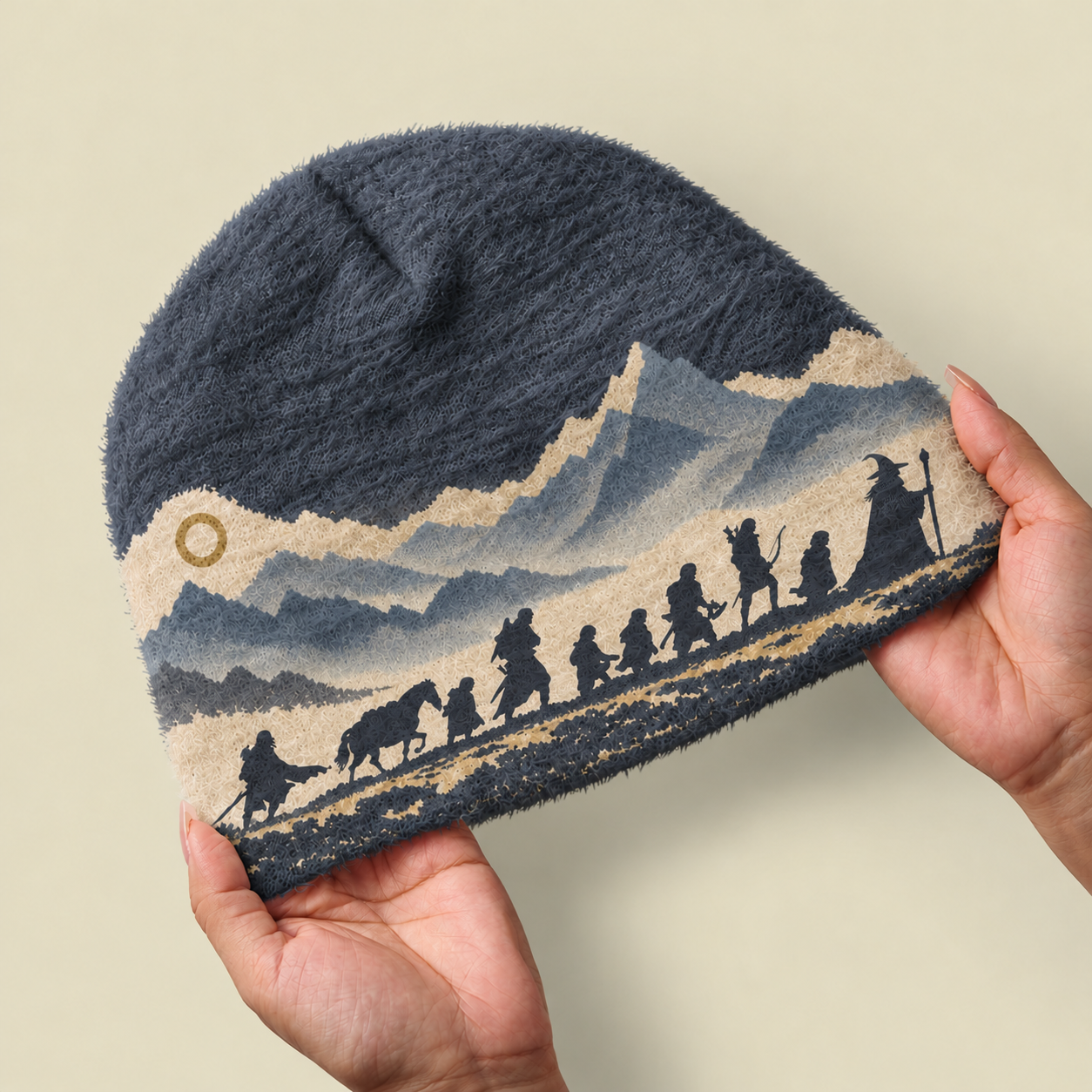 Classic Hiking Team Fuzzy Beanie