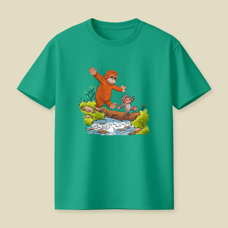 Punch Monkey play Playful T-Shirt