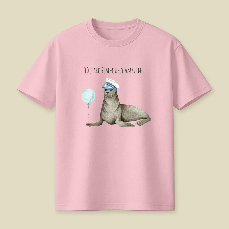 Sealously Amazing Sea Animal Pun Playful T-Shirt