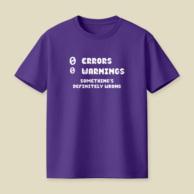 0 Errors 0 Warnings Playful T-Shirt