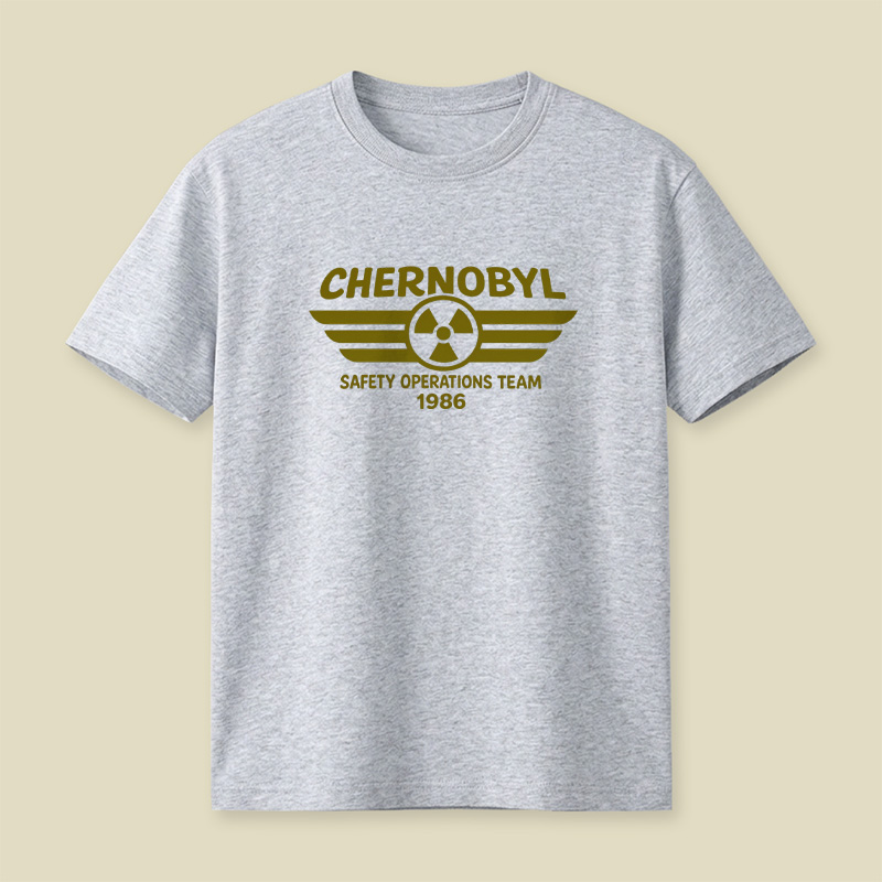 Chernobyl 1986 Safety Operations Team Playful T-Shirt