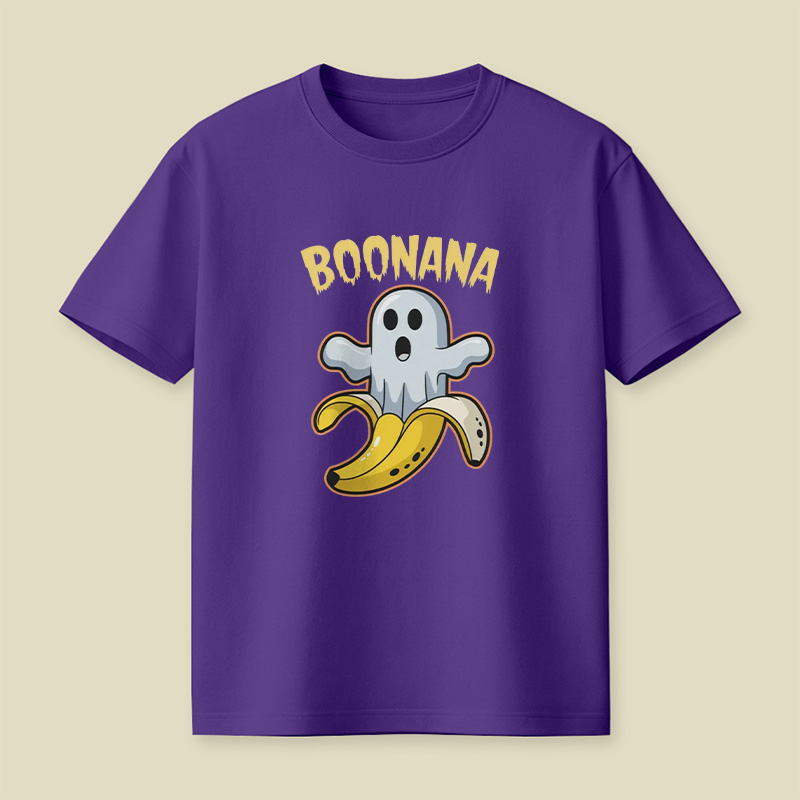Halloween Boonana Ghost Banana Playful T-Shirt