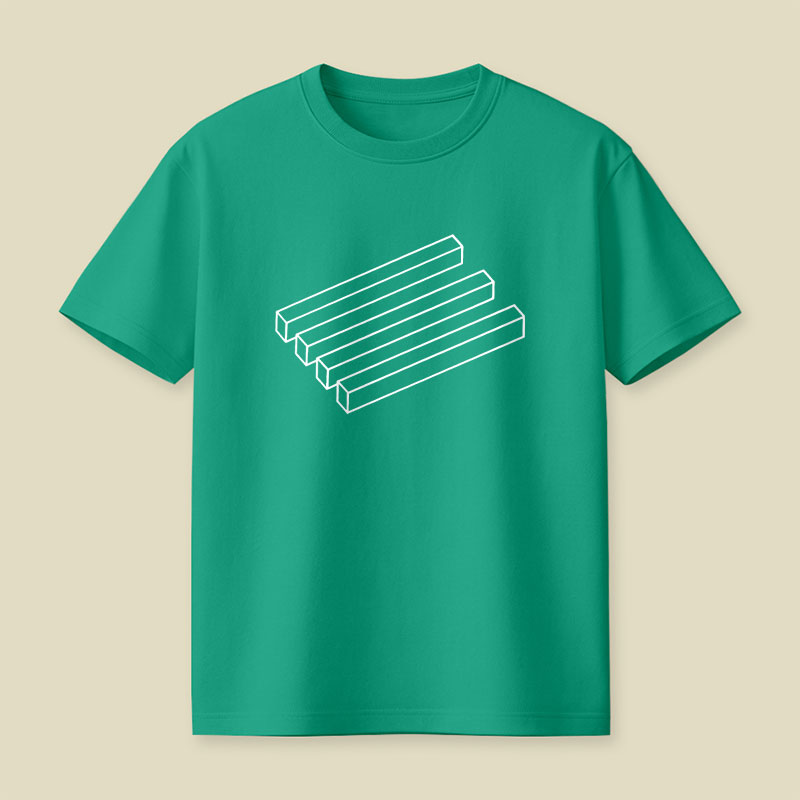 The Mathematics of Visual Illusions Playful T-Shirt