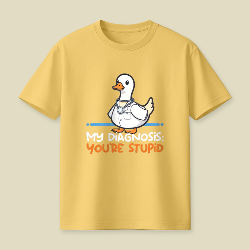 Ducktor Diagnosis Playful T-Shirt