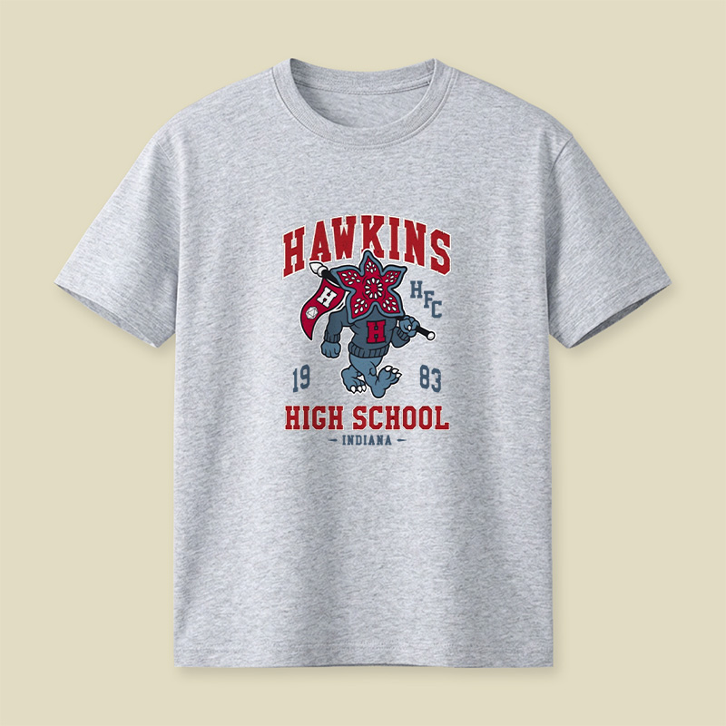 Demogorgon Hawkins High School Mascot Playful T-Shirt