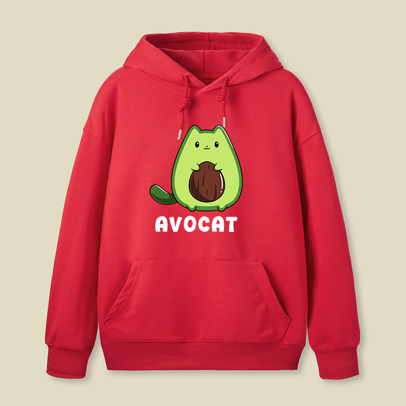 Cute Avocat Geek Hoodie