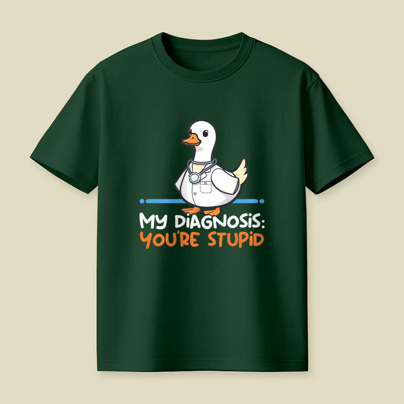 Ducktor Diagnosis Playful T-Shirt