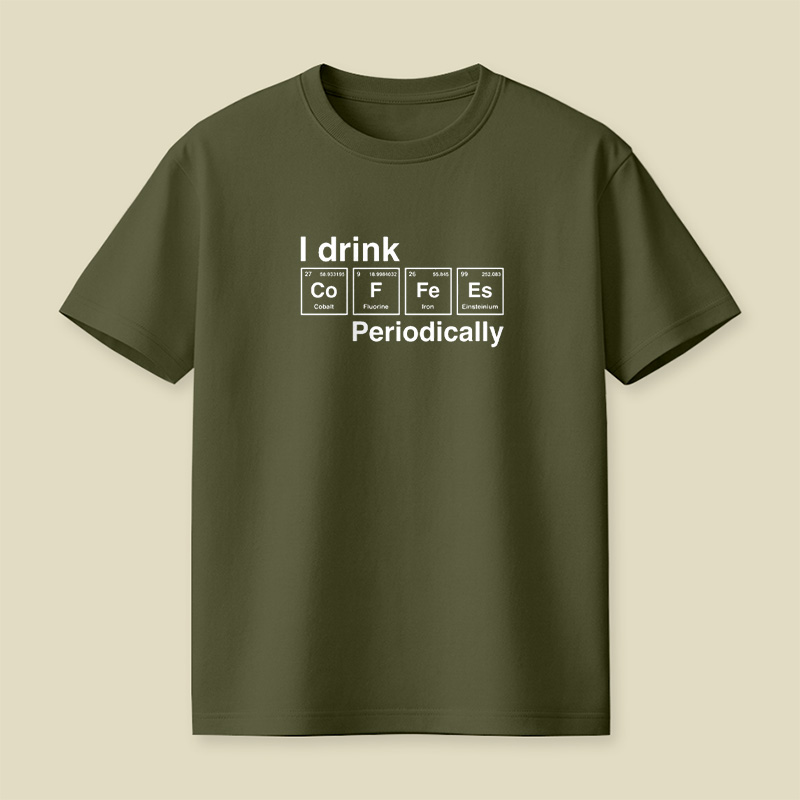 Coffee Elements Pun Playful T-Shirt