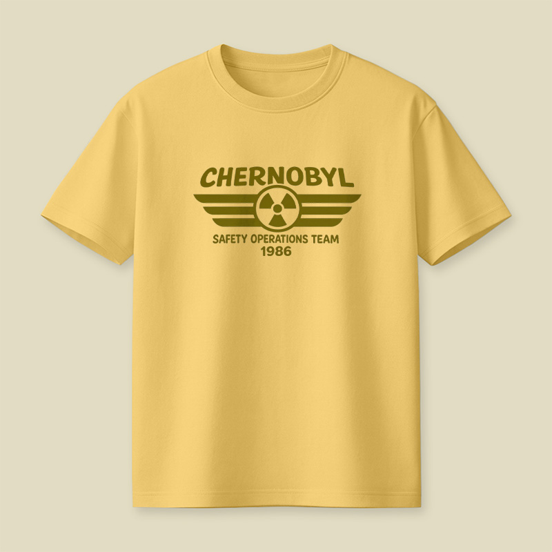 Chernobyl 1986 Safety Operations Team Playful T-Shirt