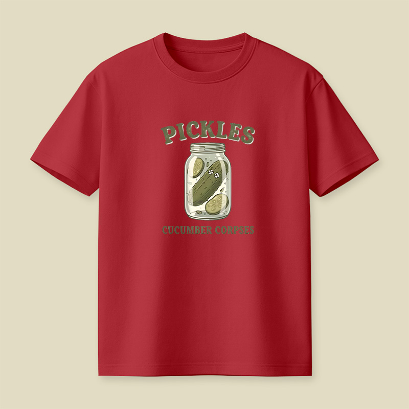Pickles Cucumber Corpses Playful T-Shirt