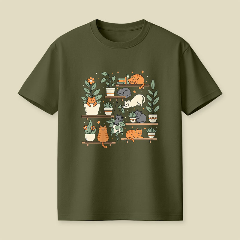 Kitten Garden Playful T-Shirt