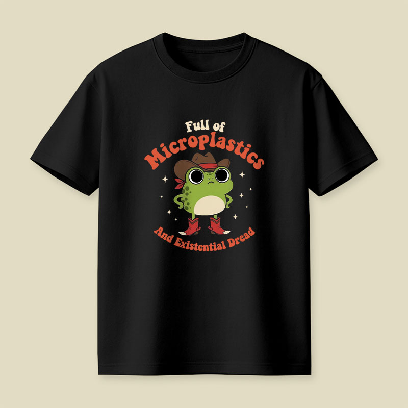 Full Of Microplastics And Existential Dread Playful T-Shirt