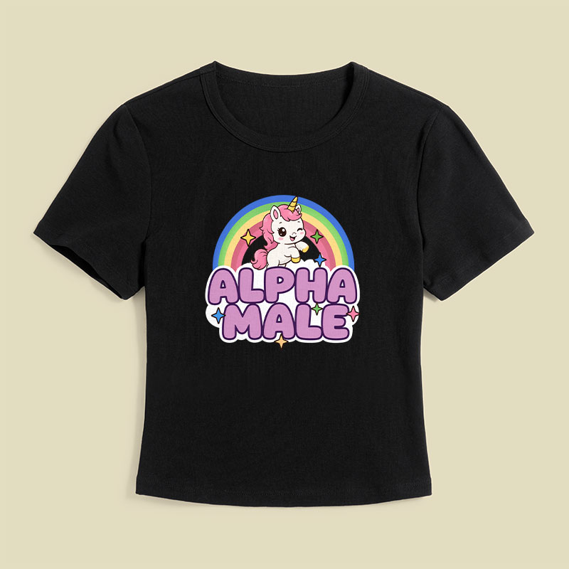 Alpha Male Geek Baby Tee