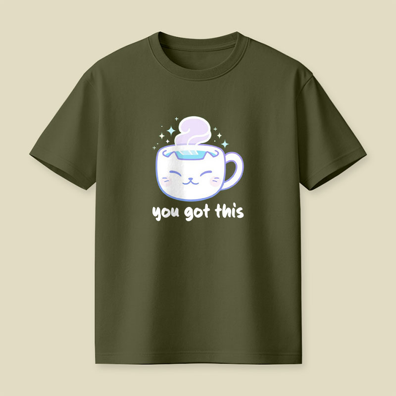 Motivational Kittea Playful T-Shirt