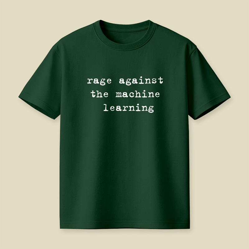 Machine Learning Rock Pun Playful T-Shirt