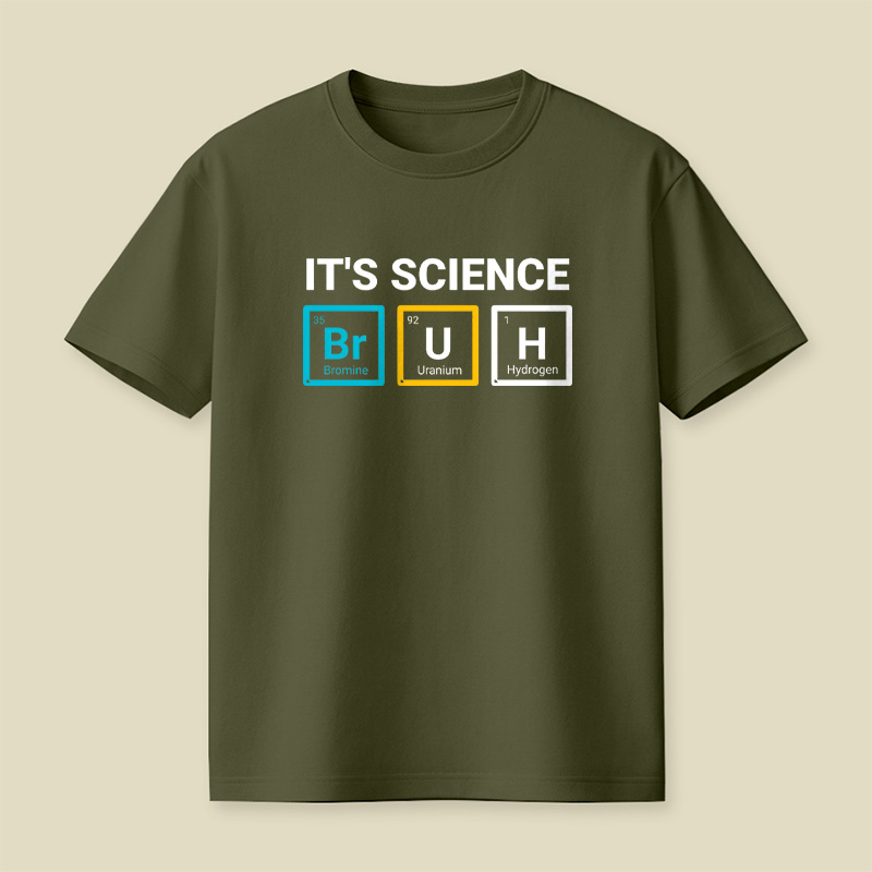 Science Periodic Table Bruh Playful T-Shirt