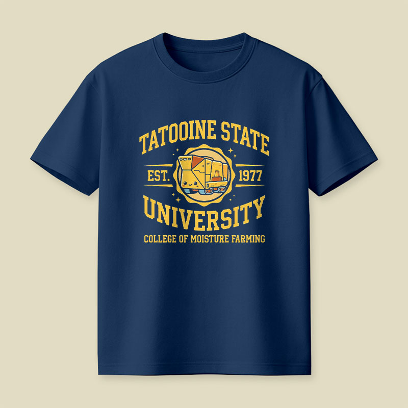 Scifi University Humour Playful T-Shirt