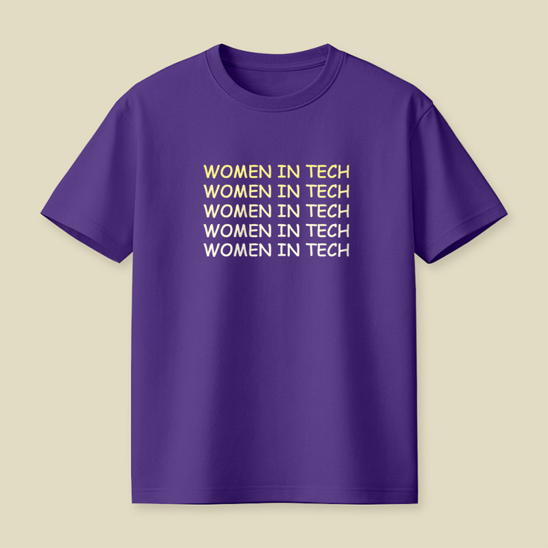 Women In Tech Playful T-Shirt