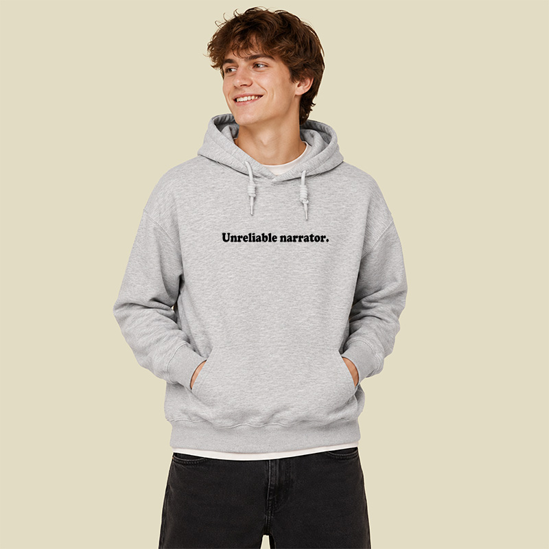 Unreliable Narrator Geek Hoodie