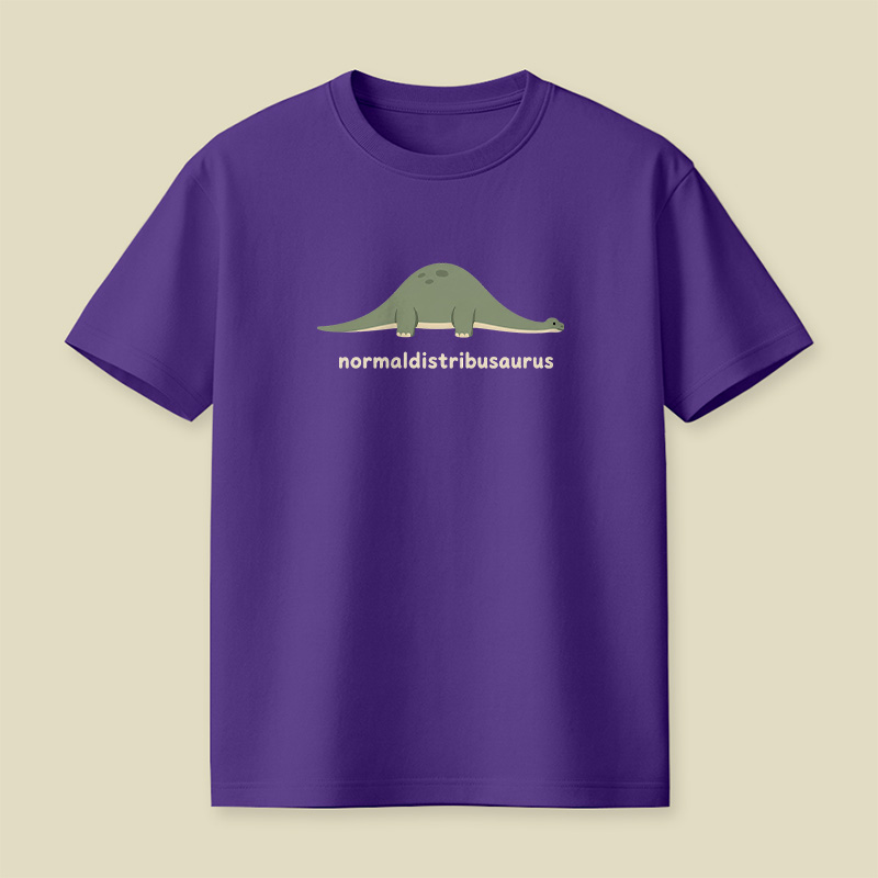 Normal Distribusaurus Playful T-Shirt
