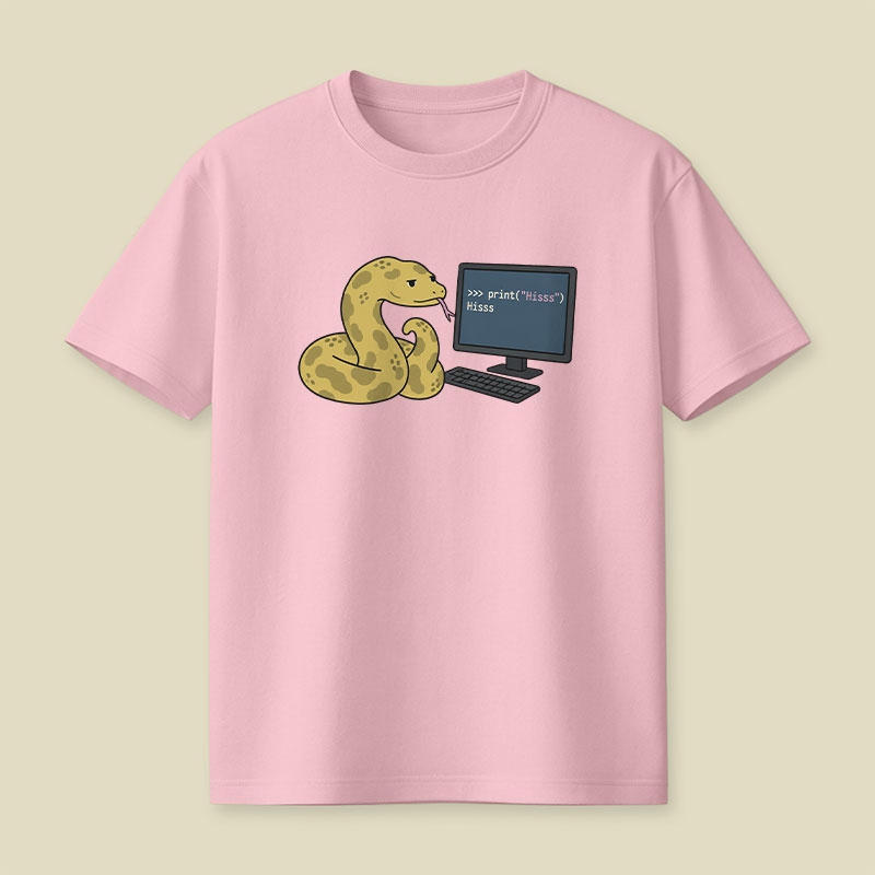 Python Learns Playful T-Shirt
