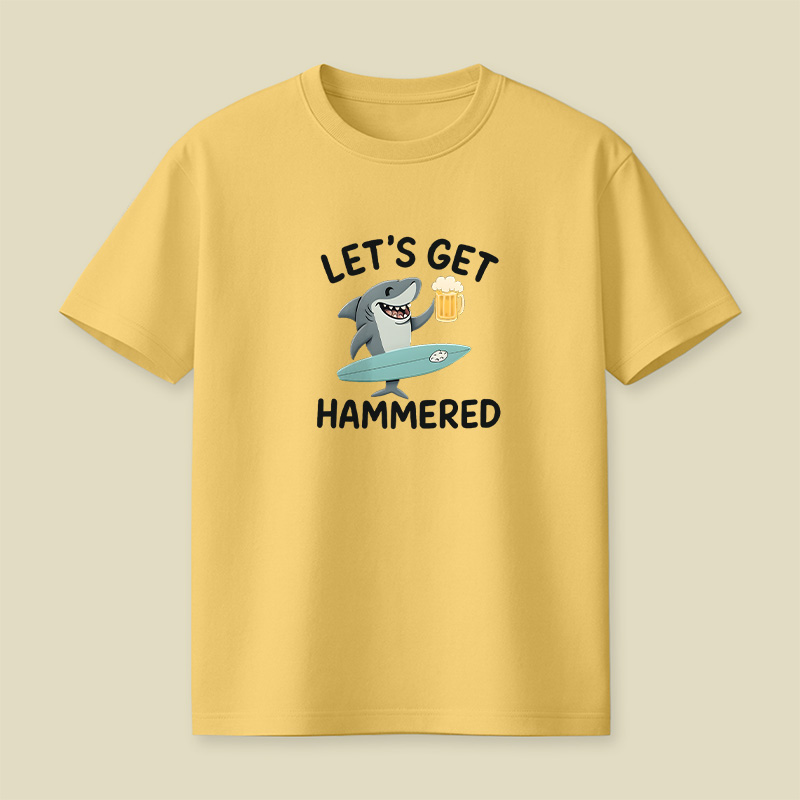 Hammered Shark Playful T-Shirt