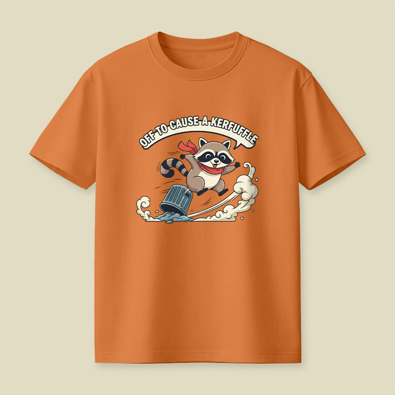 Off To Cause A Kerfuffle Playful T-Shirt