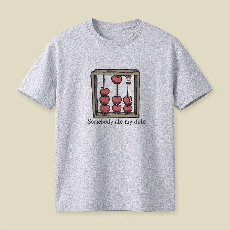 Somebody Ate My Data Playful T-Shirt