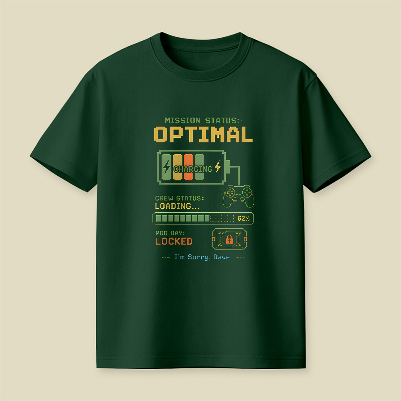 Mission Status Optimal Playful T-Shirt