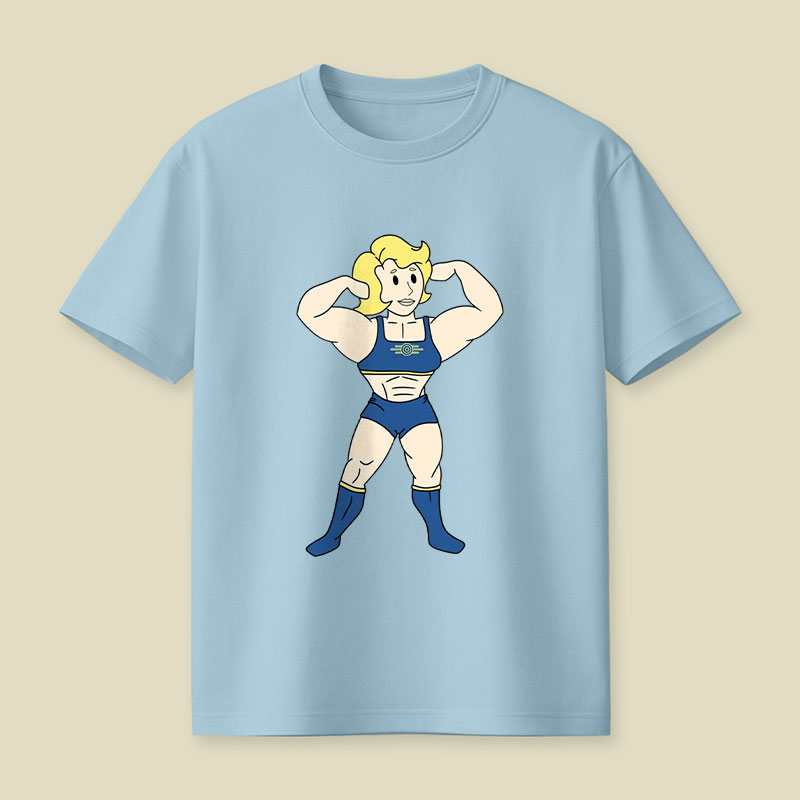 VG Muscle Woman Playful T-Shirt