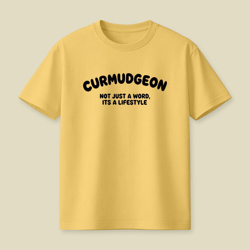 Curmudgeon Playful T-Shirt