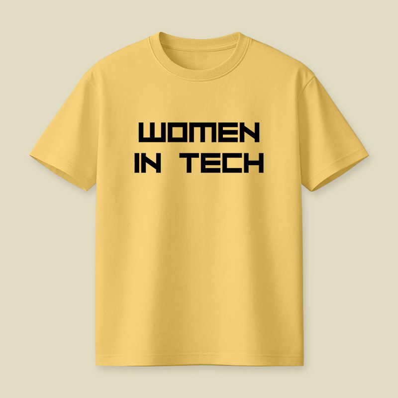 Women In Tech Female Coding Web Dev Coder Girl Playful T-Shirt