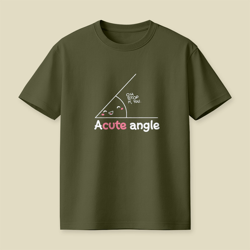 Cute Acute Angle Playful T-Shirt