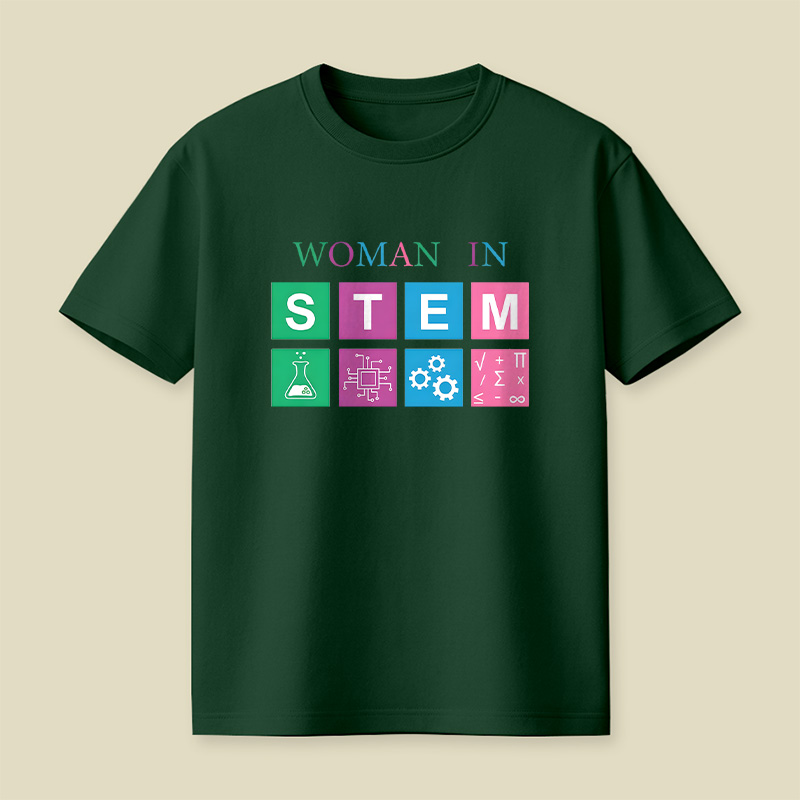 Woman In STEM Playful T-Shirt