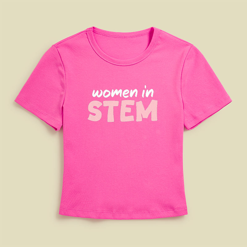 Women in Stem Geek Baby Tee