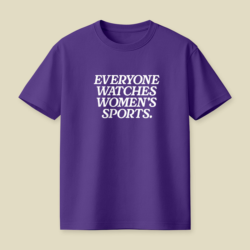 Women Sports Support Playful T-Shirt
