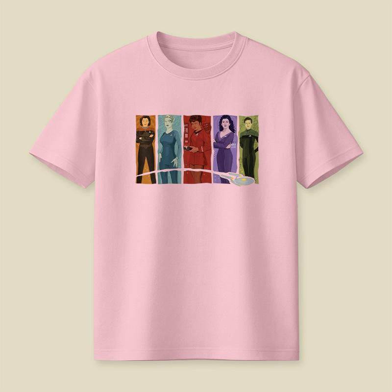 Legendary Space Heroines Playful T-Shirt
