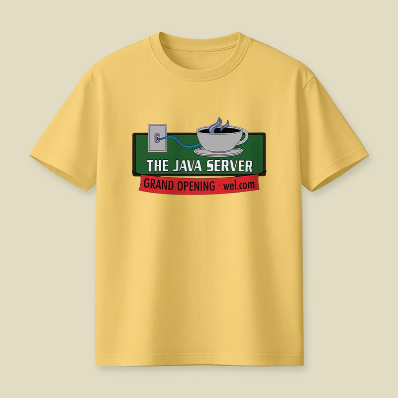The Java Server Try-ceratops Playful T-Shirt