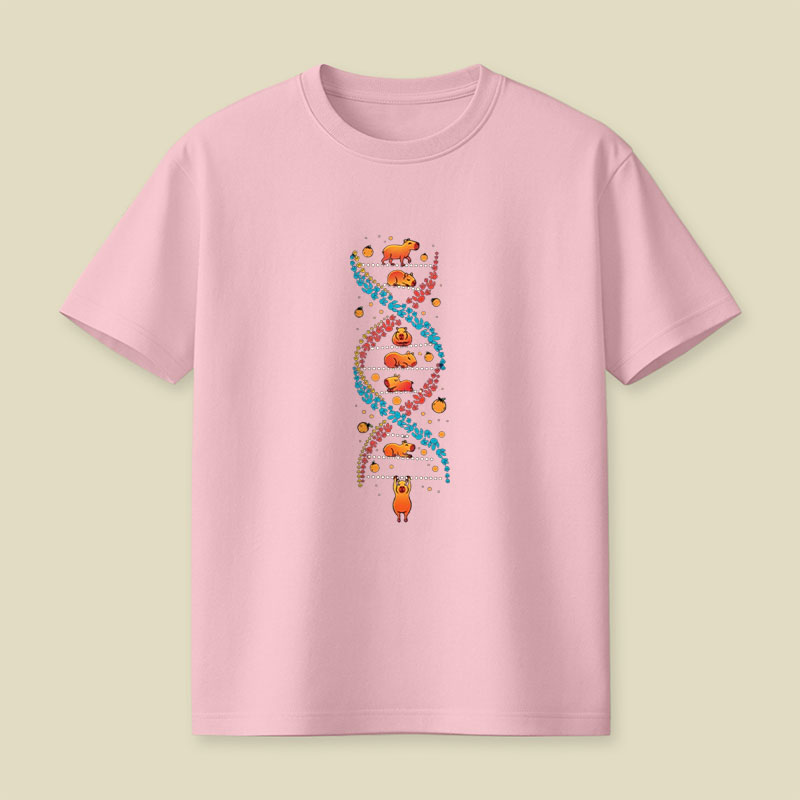 Capybara DNA Playful T-Shirt
