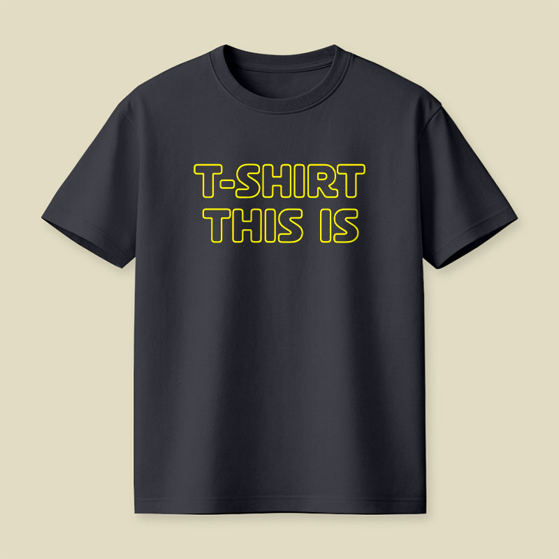 T-SHIRT THIS IS Playful T-Shirt