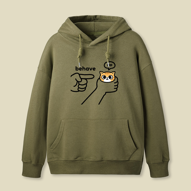 Behave Geek Hoodie