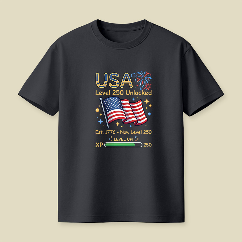 USA Level 250 Unlocked Playful T-Shirt